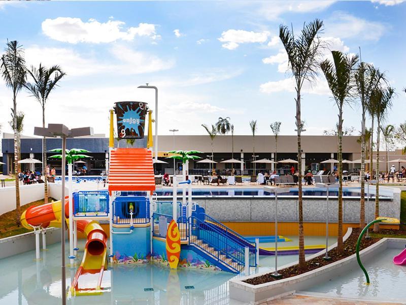 Solar Das Aguas Park Resort - Proximo Ao Thermas Dos Laranjais Олимпия Экстерьер фото